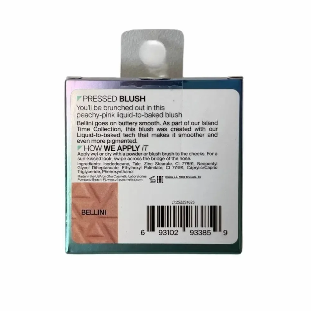 OFRA Cosmetics Baked Matte Blush in Bellini NIB